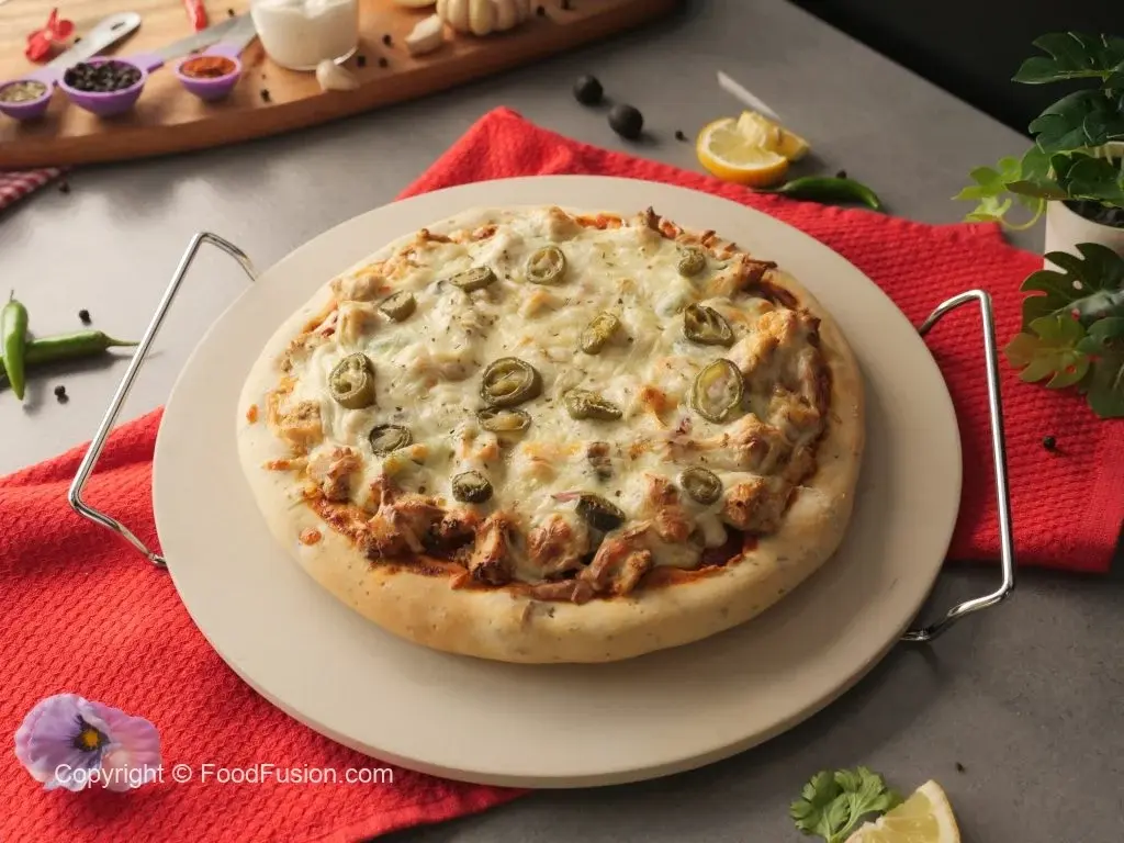 Creamy Tikka Pizza